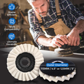 Premium Wool Felt Flap Polishing Disc – High-Gloss Buffing & Finishing Wheel
